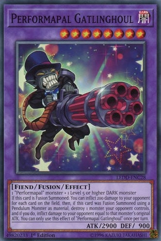 Image for Performapal Gatlinghoul (Legendary Dragon Decks) (LEDD-ENC28) - YuGiOh
