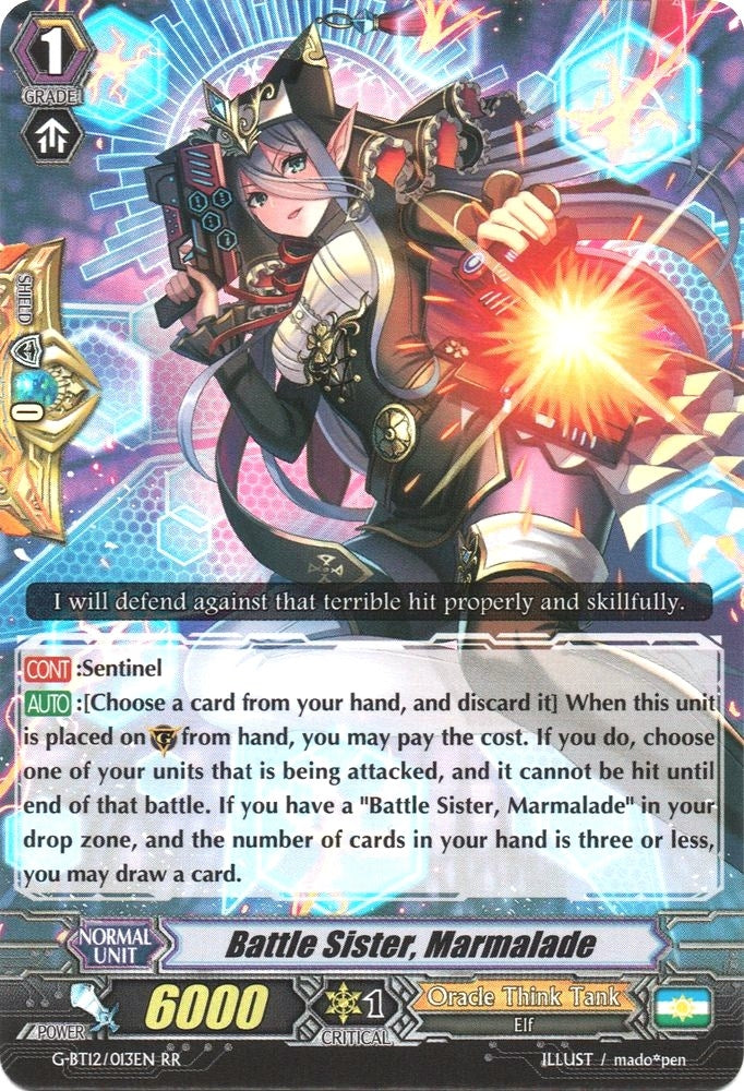 Image for Battle Sister, Marmalade (G-BT12: Dragon King's Awakening) (G-BT12/013EN) - Cardfight Vanguard