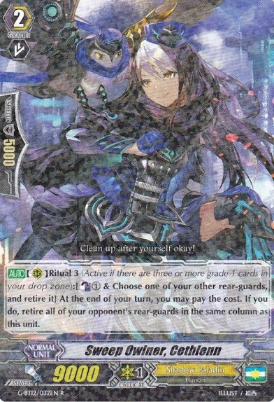 Image for Sweep Owlner, Cethlenn (G-BT12: Dragon King's Awakening) (G-BT12/032EN) - Cardfight Vanguard