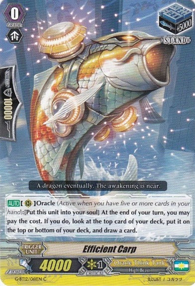 Image for Efficient Carp (G-BT12: Dragon King's Awakening) (G-BT12/061EN) - Cardfight Vanguard