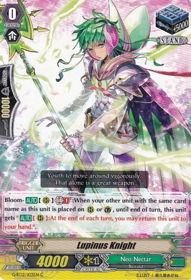 Image for Lupinus Knight (G-BT12: Dragon King's Awakening) (G-BT12/103EN) - Cardfight Vanguard