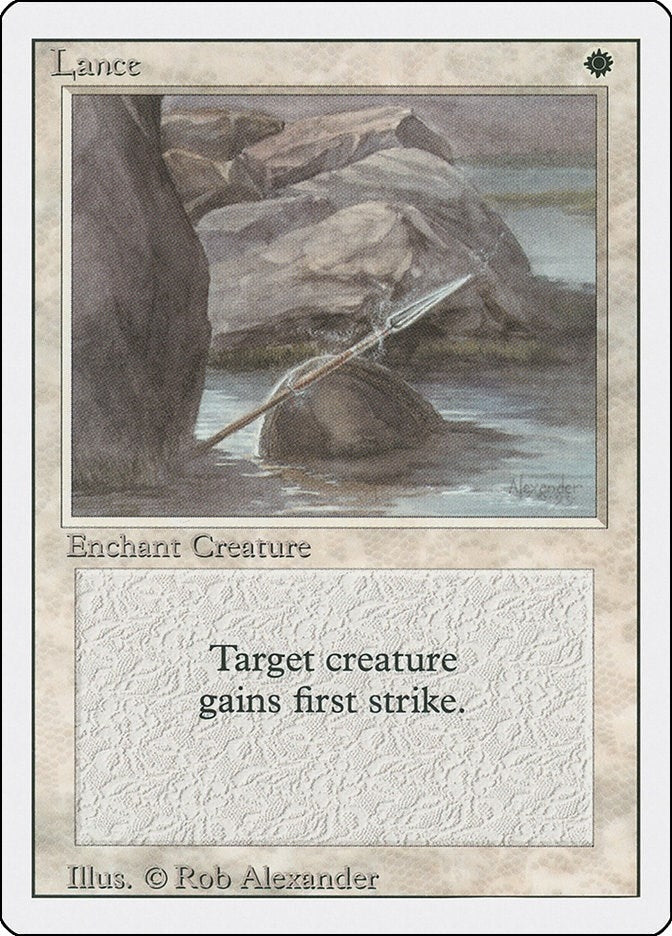Image for Lance (Revised Edition) - Magic: The Gathering
