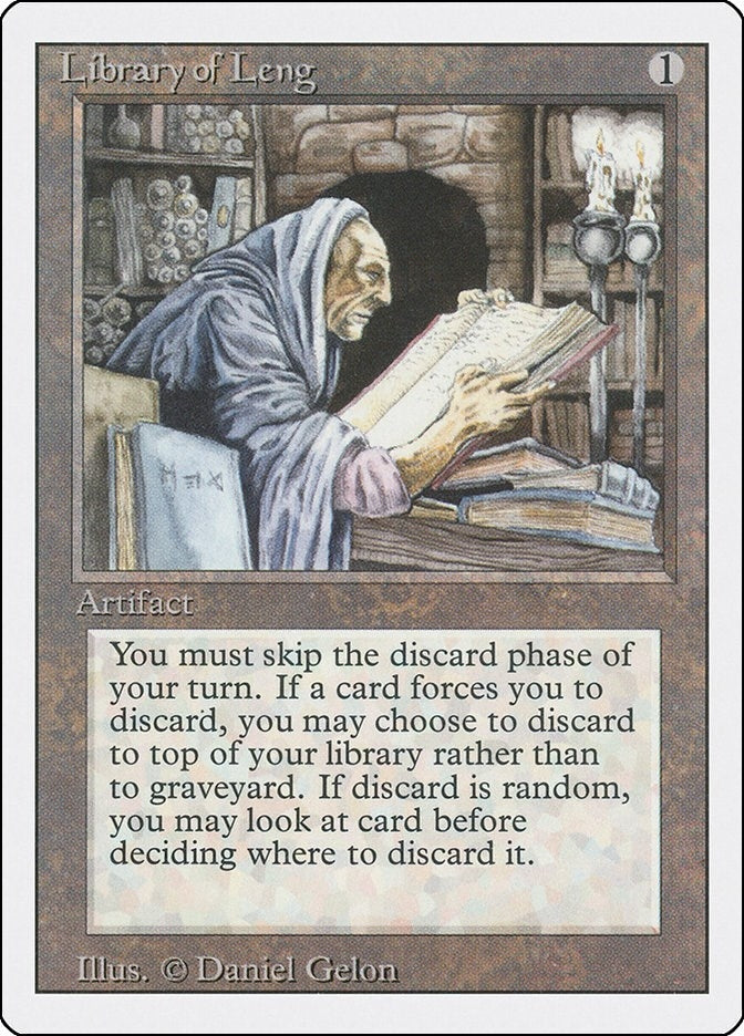 Image for Library of Leng (Revised Edition) - Magic: The Gathering