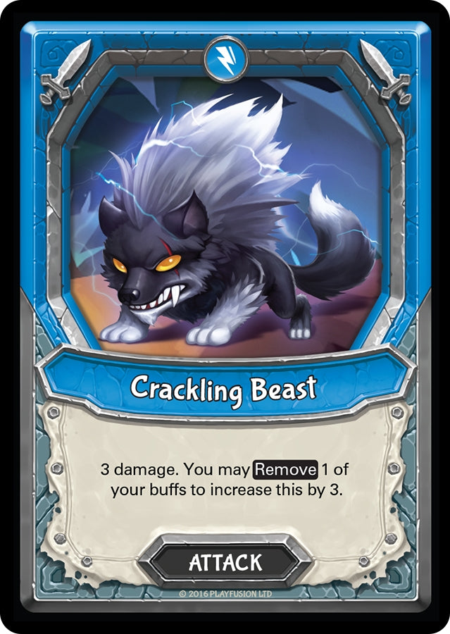 Image for Crackling Beast (Unclaimed) [Awakening]