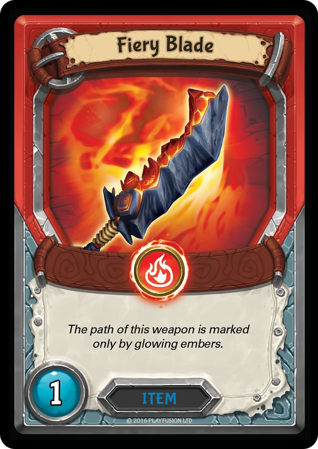 Image for Fiery Blade (Unclaimed) [Awakening]