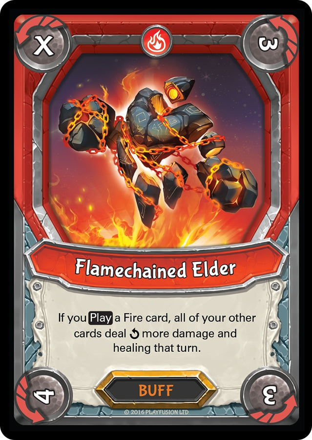 Image for Flamechained Elder (Unclaimed) [Awakening]