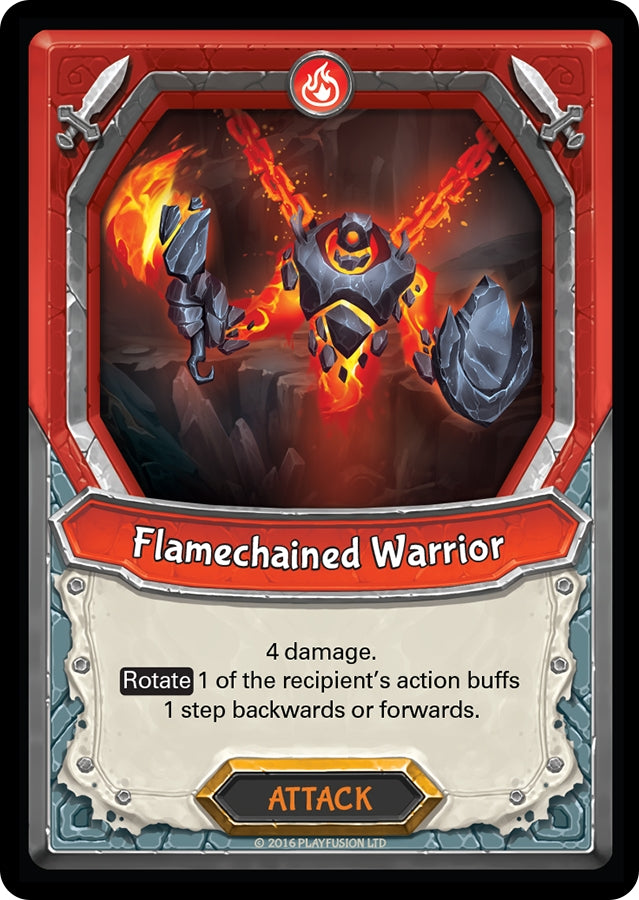 Image for Flamechained Warrior (Unclaimed) [Awakening]