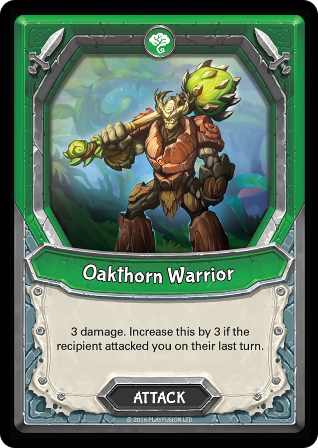 Image for Oakthorn Warrior (Unclaimed) [Awakening]