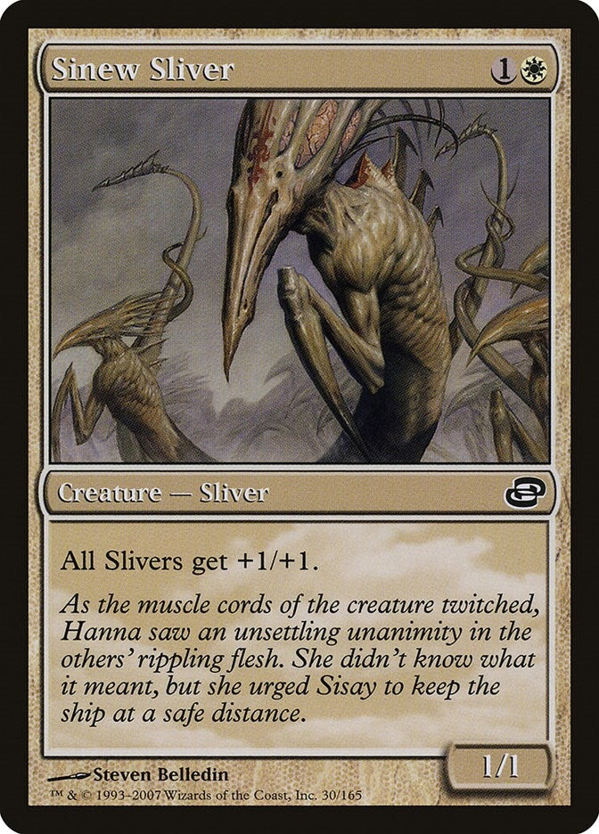 Image for Sinew Sliver (Planar Chaos) (30) - Magic: The Gathering