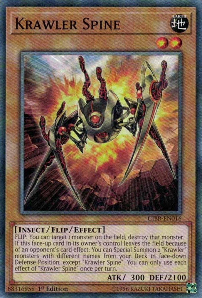 Image for Krawler Spine (Circuit Break) (CIBR-EN016) - YuGiOh