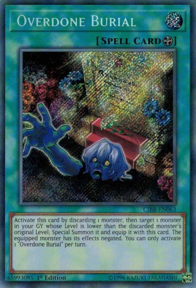 Image for Overdone Burial (Circuit Break) (CIBR-EN063) - YuGiOh