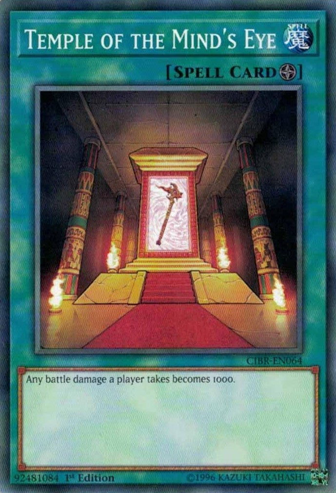 Image for Temple of the Mind's Eye (Circuit Break) (CIBR-EN064) - YuGiOh