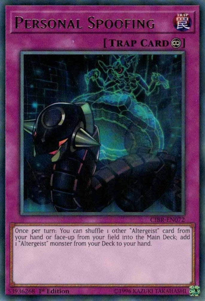 Image for Personal Spoofing (Circuit Break) (CIBR-EN072) - YuGiOh