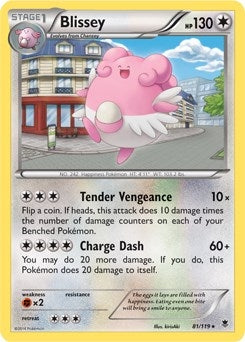 Image for Blissey - 81/119 (Cosmos Holo) (Miscellaneous Cards & Products) (081/119) - Pokemon