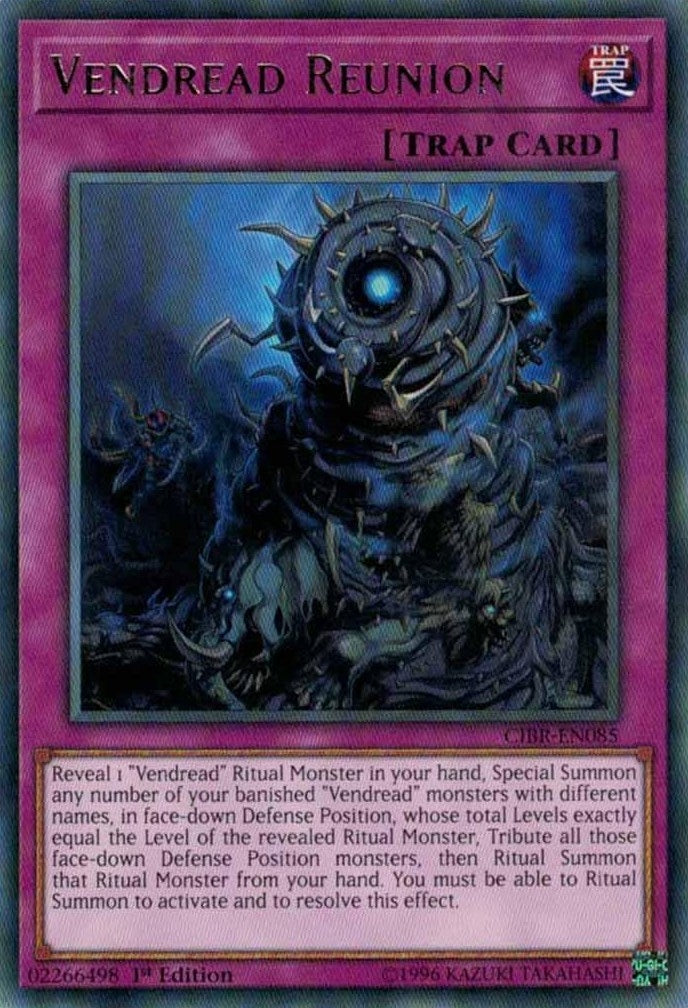 Image for Vendread Reunion (Circuit Break) (CIBR-EN085) - YuGiOh