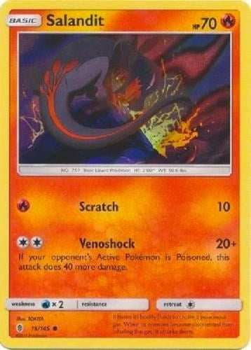 Image for Salandit - 15/145 (Collection Promo) (League & Championship Cards) (015/145) - Pokemon
