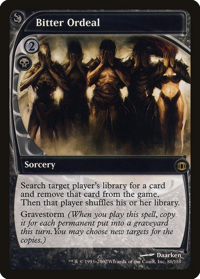Image for Bitter Ordeal (Future Sight) (80) - Magic: The Gathering