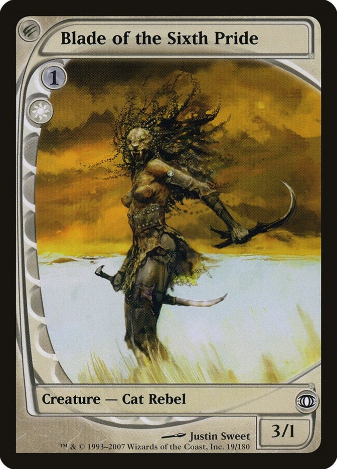 Image for Blade of the Sixth Pride (Future Sight) (19) - Magic: The Gathering