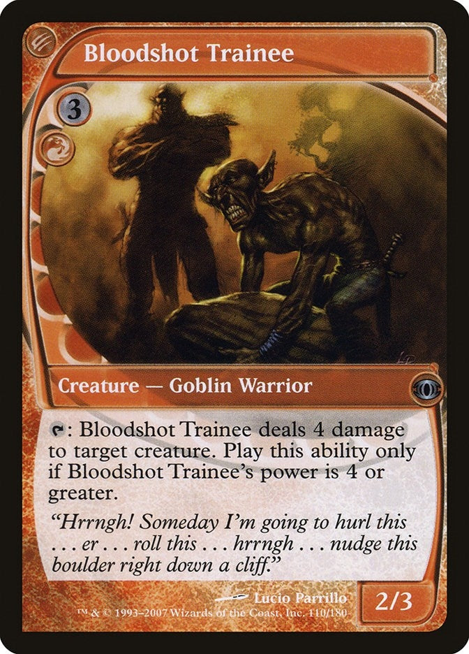 Image for Bloodshot Trainee (Future Sight) (110) - Magic: The Gathering