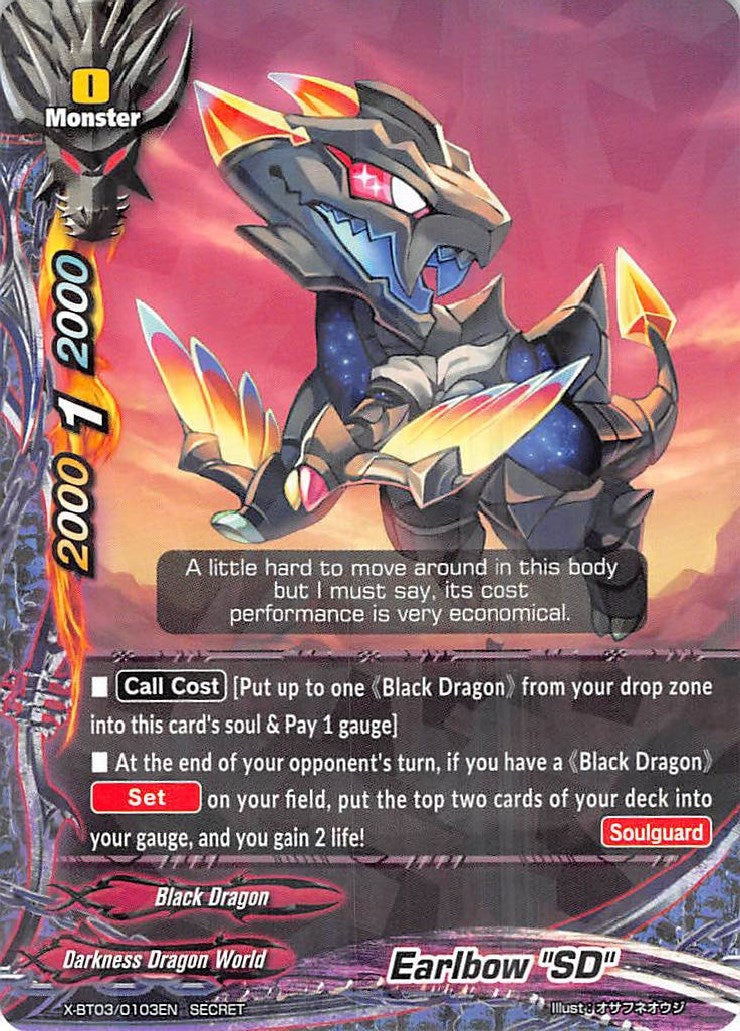Image for Earlbow "SD" (Overturn! Thunder Empire!!) (X-BT03/0103EN) - Future Card BuddyFight