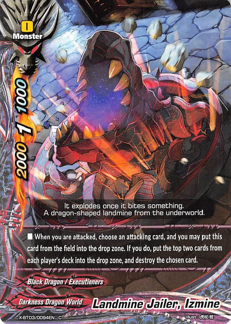 Image for Landmine Jailer, Izmine (Overturn! Thunder Empire!!) (X-BT03/0094EN) - Future Card BuddyFight