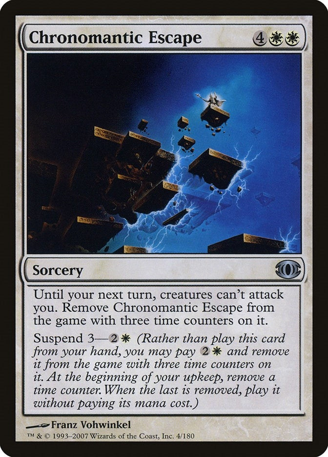 Image for Chronomantic Escape (Future Sight) (4) - Magic: The Gathering