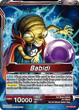 Image for Babidi // Babidi, Creator of Evil (Union Force) (BT2-003) - Dragon Ball Super: Masters