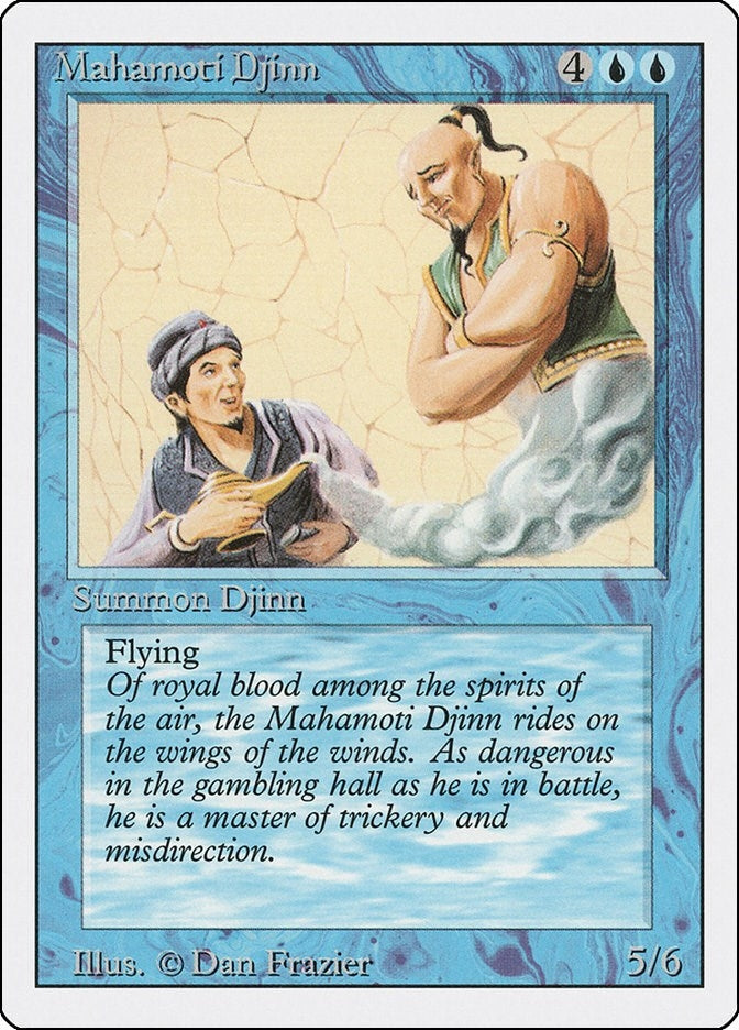 Image for Mahamoti Djinn (Revised Edition) - Magic: The Gathering