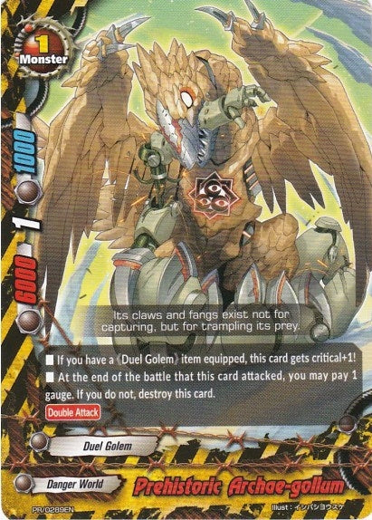 Image for Prehistoric Archae-gollum (Promo Cards) (PR/0289EN) - Future Card BuddyFight