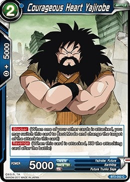 Image for Courageous Heart Yajirobe (Union Force) (BT2-052) - Dragon Ball Super: Masters