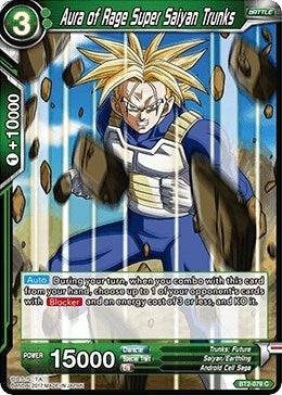 Image for Aura of Rage Super Saiyan Trunks (Union Force) (BT2-079) - Dragon Ball Super: Masters
