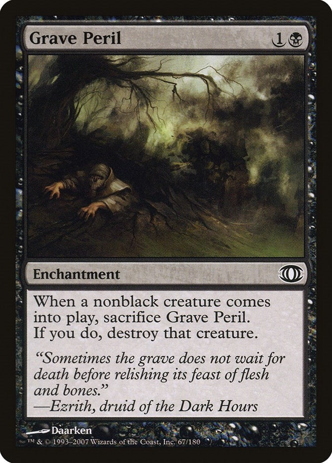 Image for Grave Peril (Future Sight) (67) - Magic: The Gathering