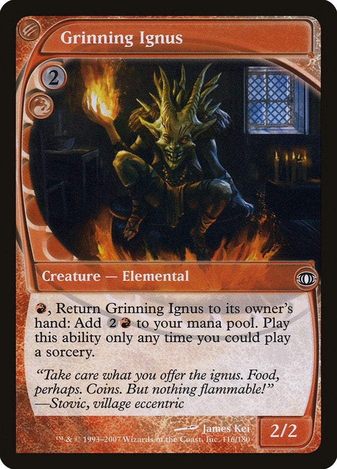 Image for Grinning Ignus (Future Sight) (116) - Magic: The Gathering