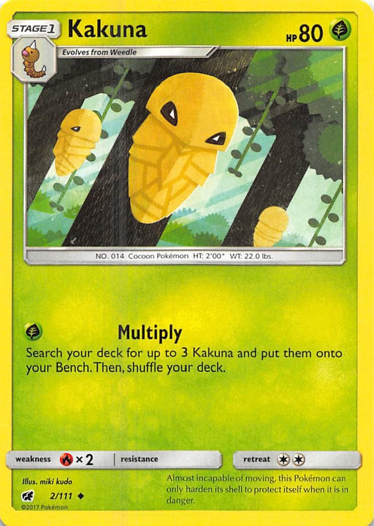 Image for Kakuna (SM - Crimson Invasion) (2/111) - Pokemon