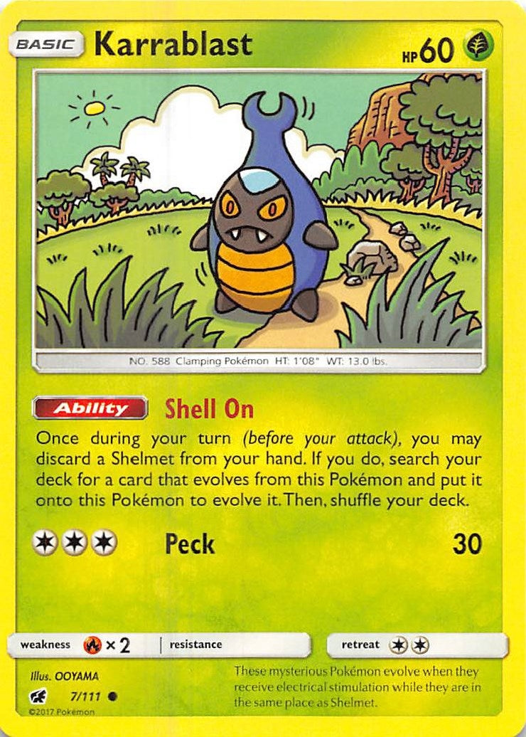 Image for Karrablast (SM - Crimson Invasion) (7/111) - Pokemon
