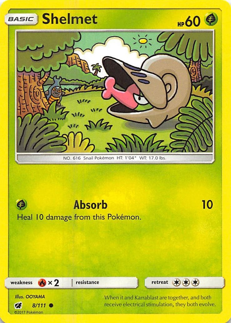 Image for Shelmet (SM - Crimson Invasion) (8/111) - Pokemon