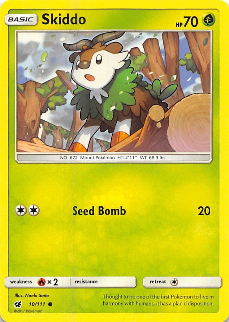 Image for Skiddo (SM - Crimson Invasion) (10/111) - Pokemon