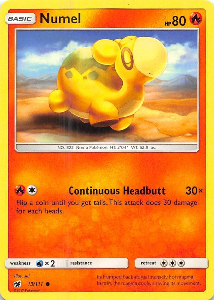 Image for Numel (SM - Crimson Invasion) (13/111) - Pokemon