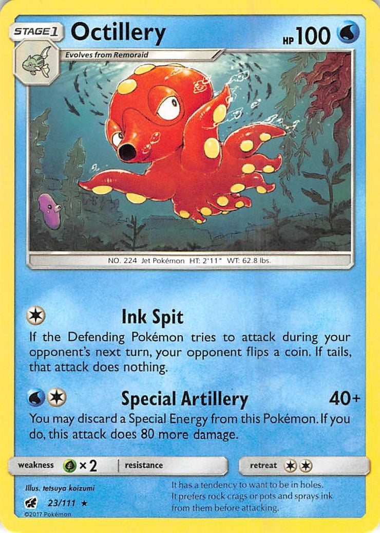 Image for Octillery (SM - Crimson Invasion) (23/111) - Pokemon