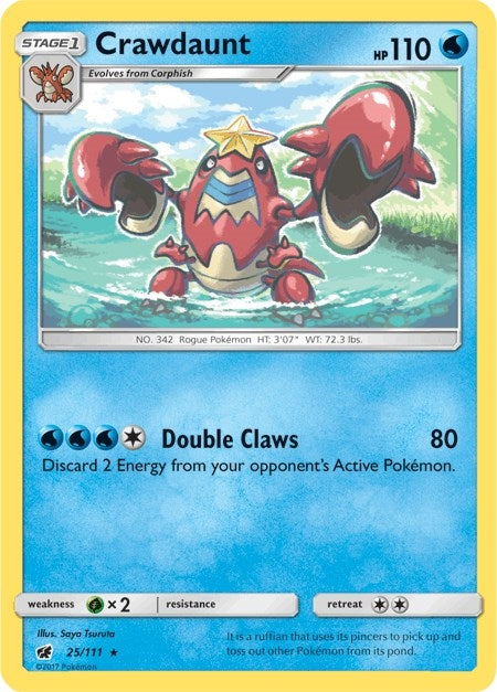 Image for Crawdaunt (SM - Crimson Invasion) (25/111) - Pokemon