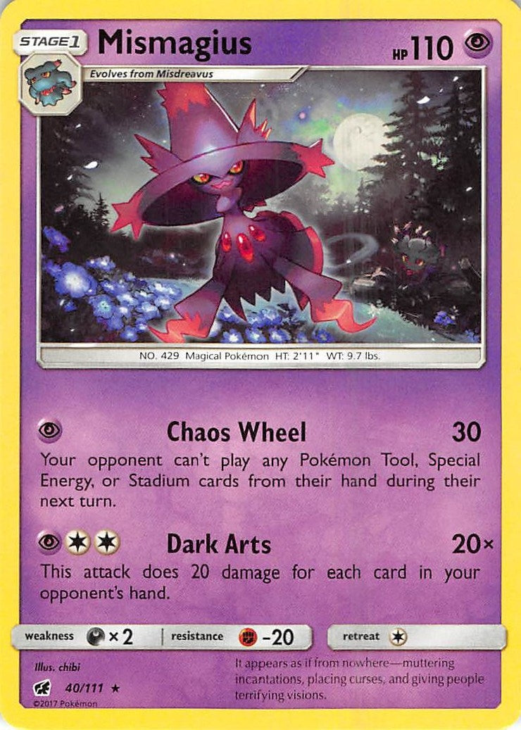 Image for Mismagius (SM - Crimson Invasion) (40/111) - Pokemon