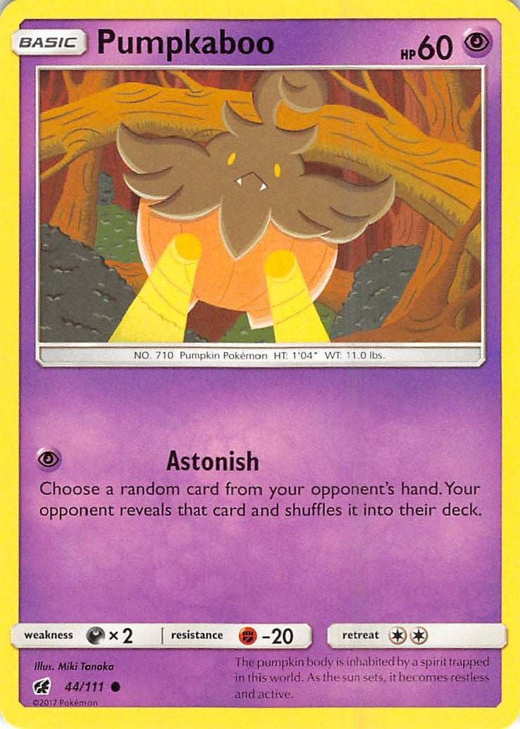 Image for Pumpkaboo (SM - Crimson Invasion) (44/111) - Pokemon