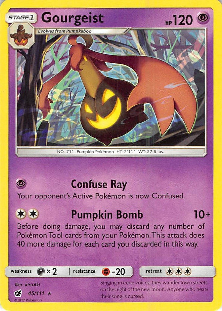 Image for Gourgeist (SM - Crimson Invasion) (45/111) - Pokemon