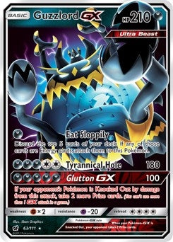 Image for Guzzlord GX (SM - Crimson Invasion) (63/111) - Pokemon