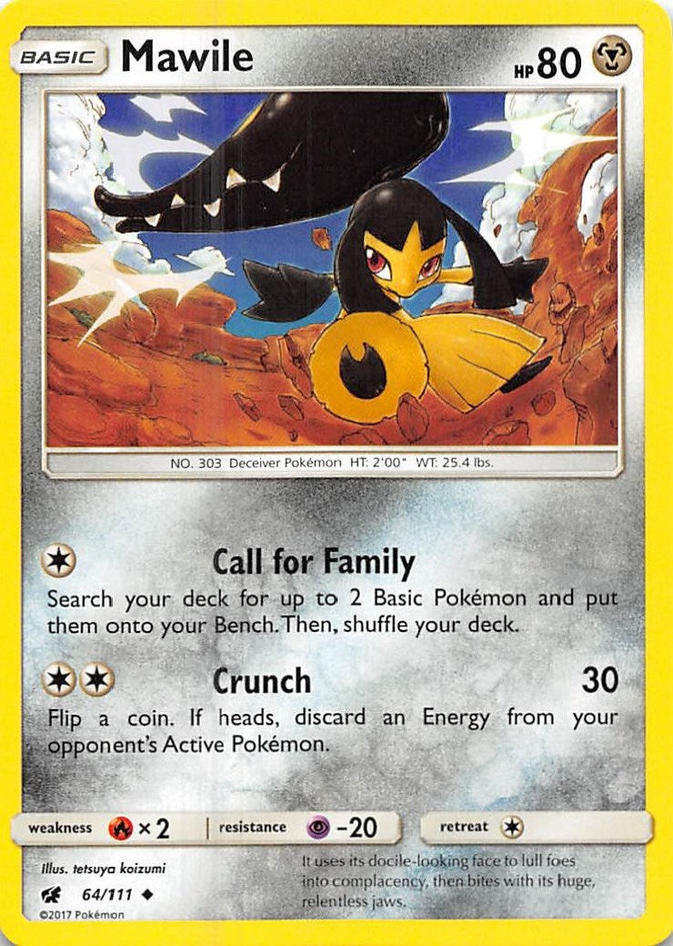 Image for Mawile (SM - Crimson Invasion) (64/111) - Pokemon