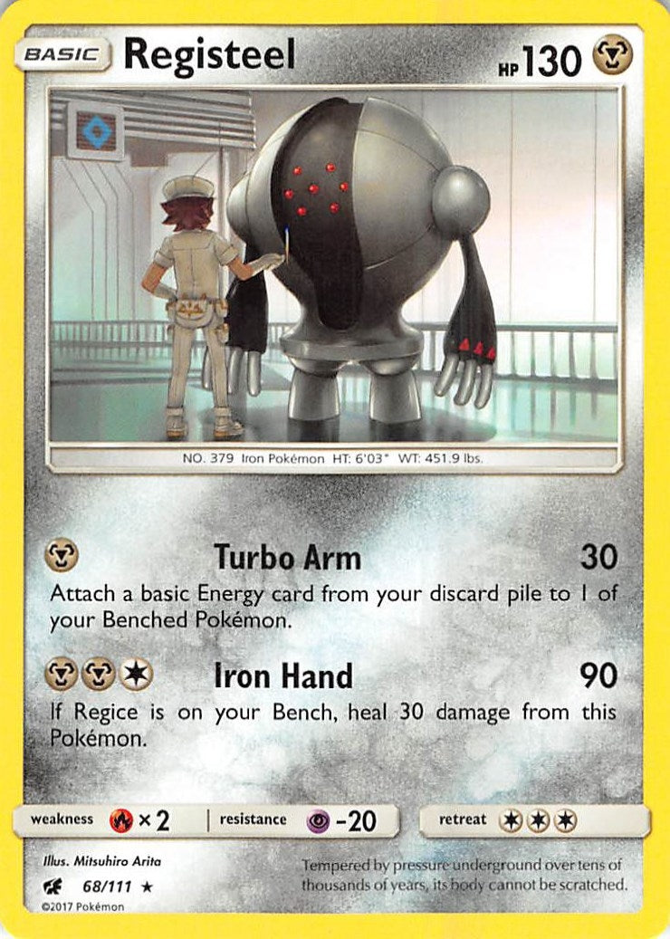 Image for Registeel (SM - Crimson Invasion) (68/111) - Pokemon
