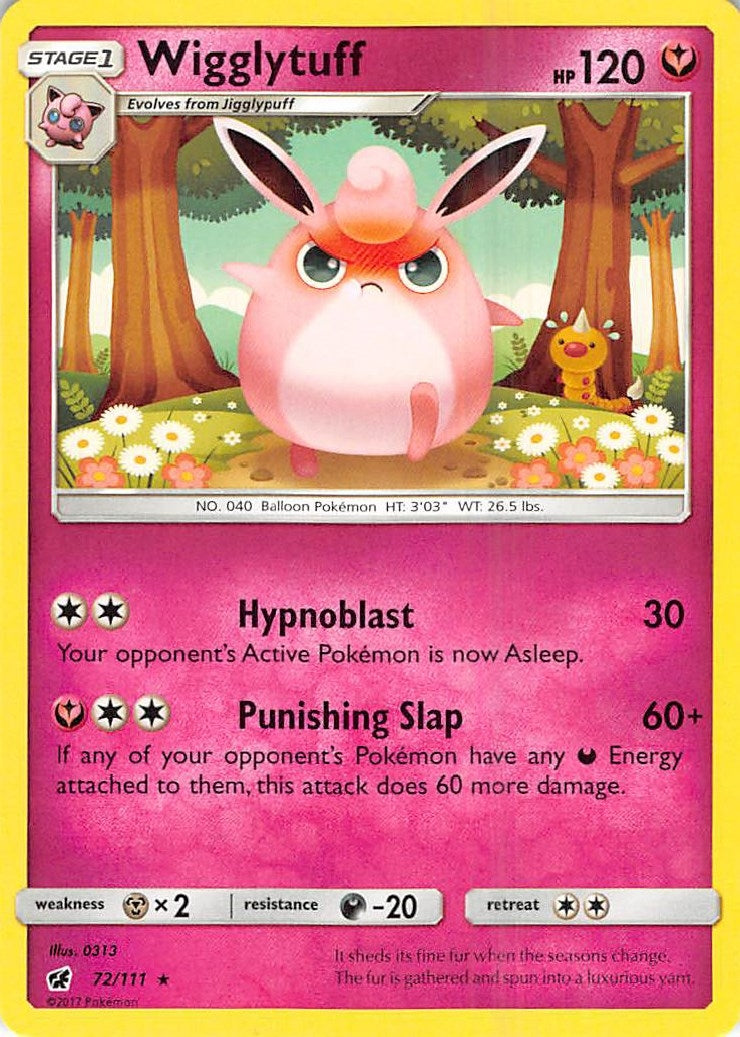 Image for Wigglytuff (SM - Crimson Invasion) (72/111) - Pokemon
