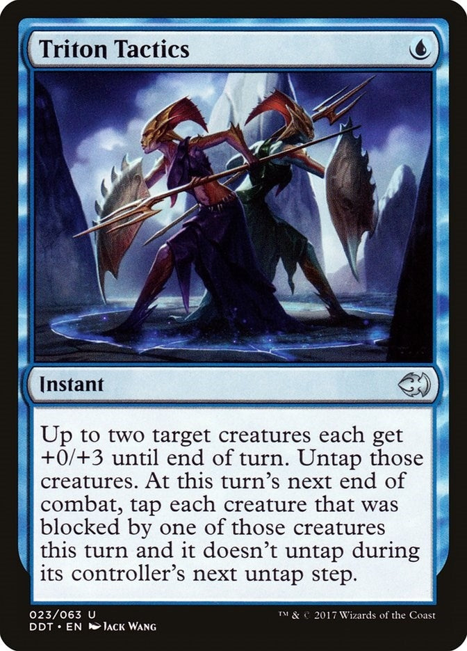 Image for Triton Tactics (Duel Decks: Merfolk vs. Goblins) (23) - Magic: The Gathering