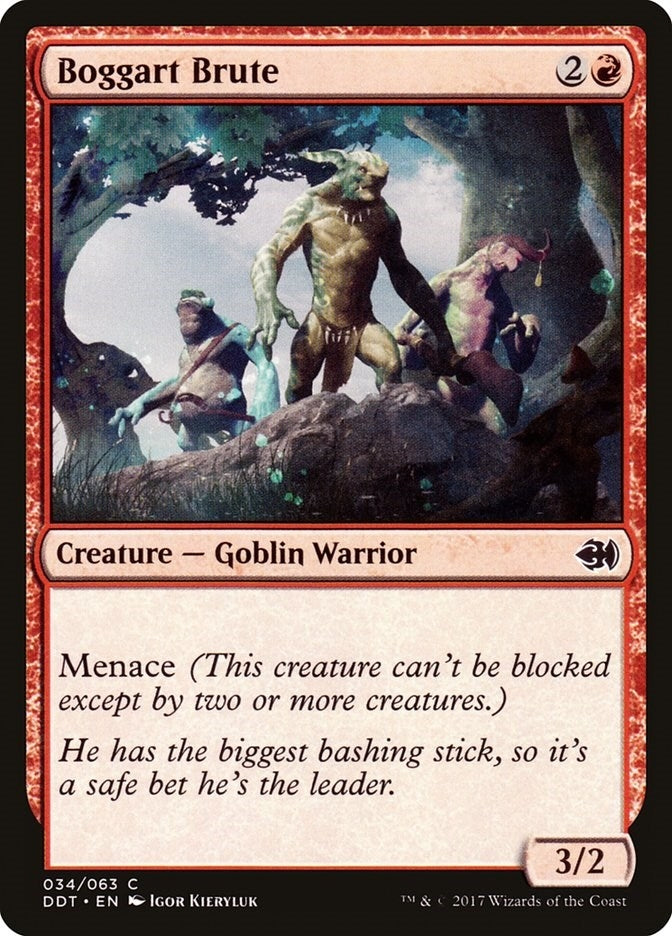Image for Boggart Brute (Duel Decks: Merfolk vs. Goblins) (34) - Magic: The Gathering