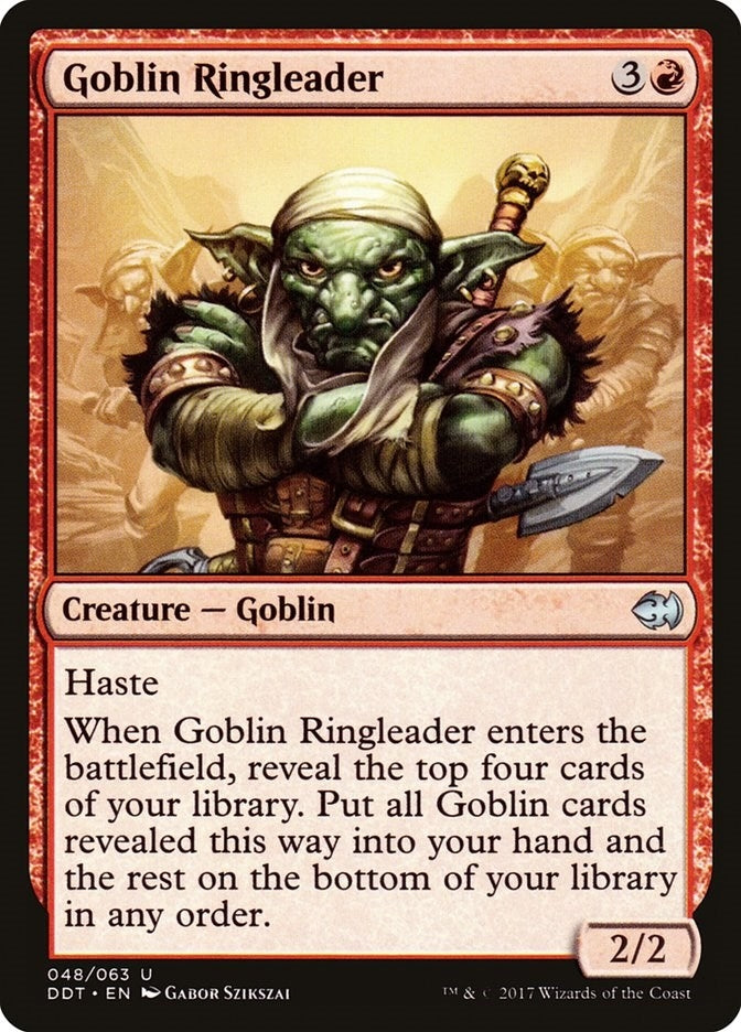 Image for Goblin Ringleader (Duel Decks: Merfolk vs. Goblins) (48) - Magic: The Gathering